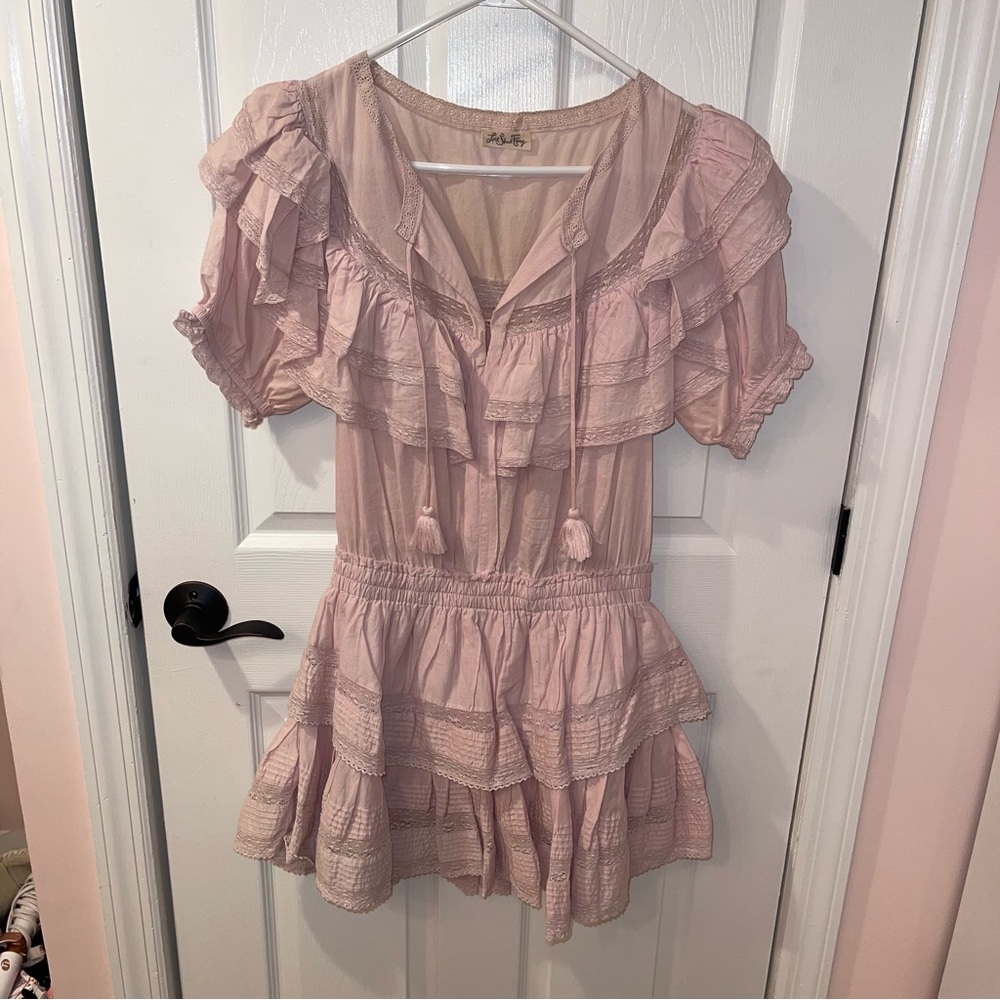 LoveShackFancy light pink dress